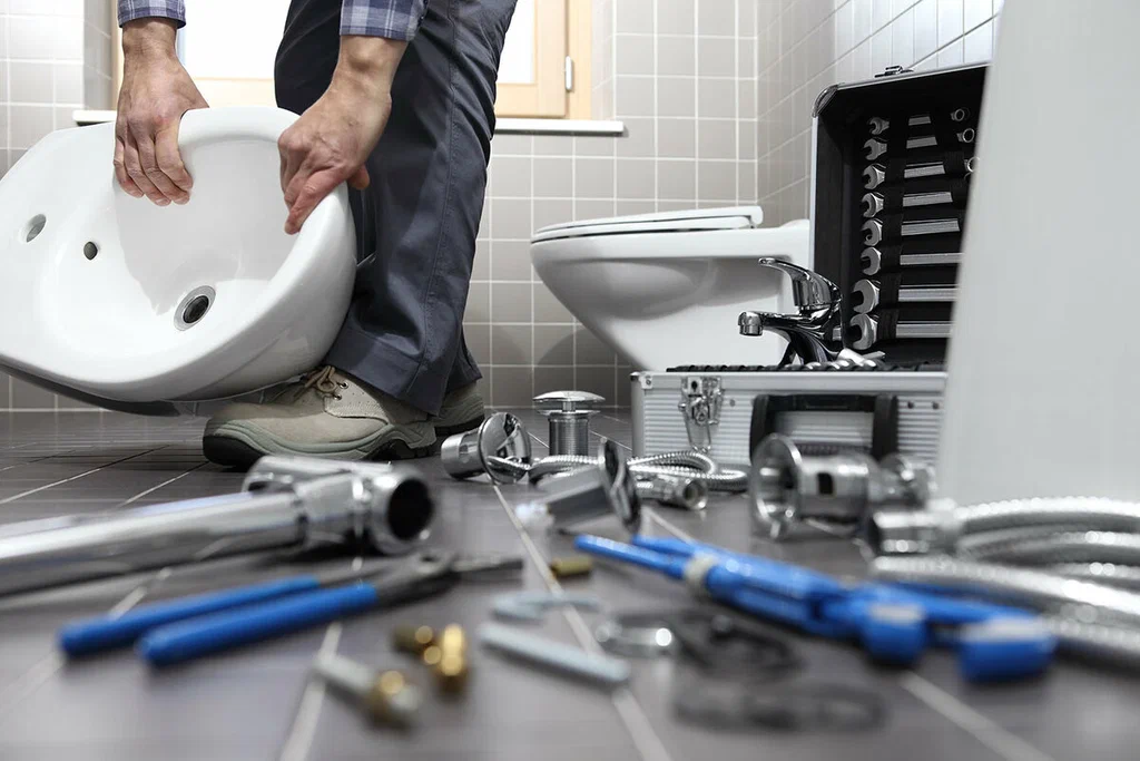 Professional bathroom plumbing repair in Stockton